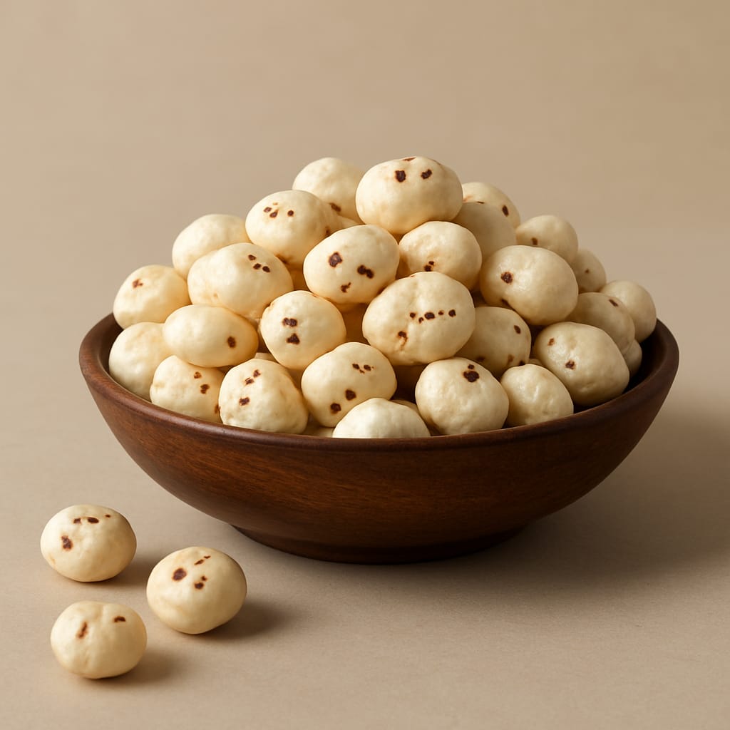 Bihar's 6-suta Premium Phool Makhana ( Fox Nuts )