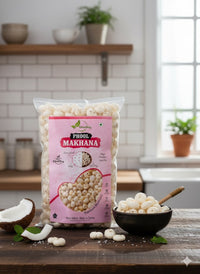 Buy 6+ Premium Jumbo Makhana Online | Healthy Makhana Directly from the Farm of Bihar