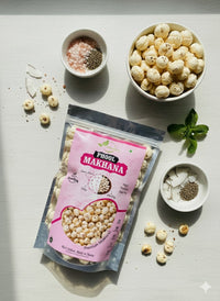 Buy 6+ Premium Jumbo Makhana Online | Healthy Makhana Directly from the Farm of Bihar