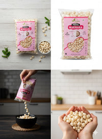 Buy 6+ Premium Jumbo Makhana Online | Healthy Makhana Directly from the Farm of Bihar