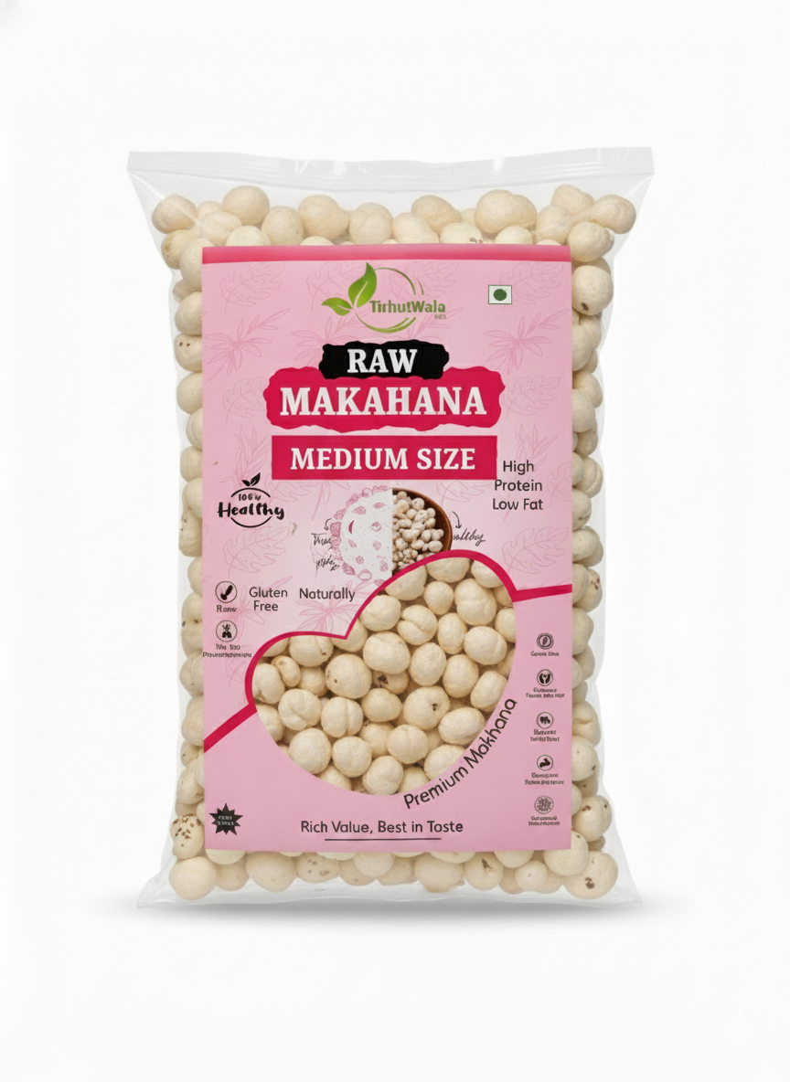 Everyday 4 Suta Medium Size Makhana ( Fox Nuts ) for Daily Household