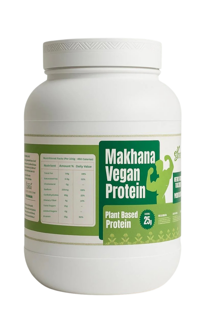 Buy Best Plant-Based Makhana Protein Powder for Men | Vegan & Clean