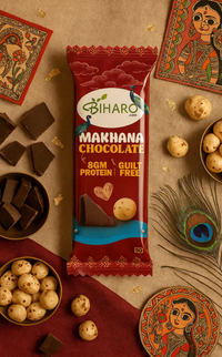 Biharo Premium Chocolate Makhana - Ancient Wisdom, Modern Indulgence